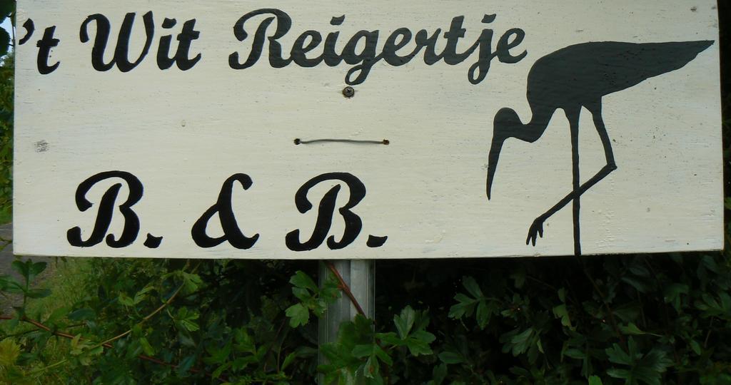 B&B 'T Wit Reigertje アウデンブルグ エクステリア 写真